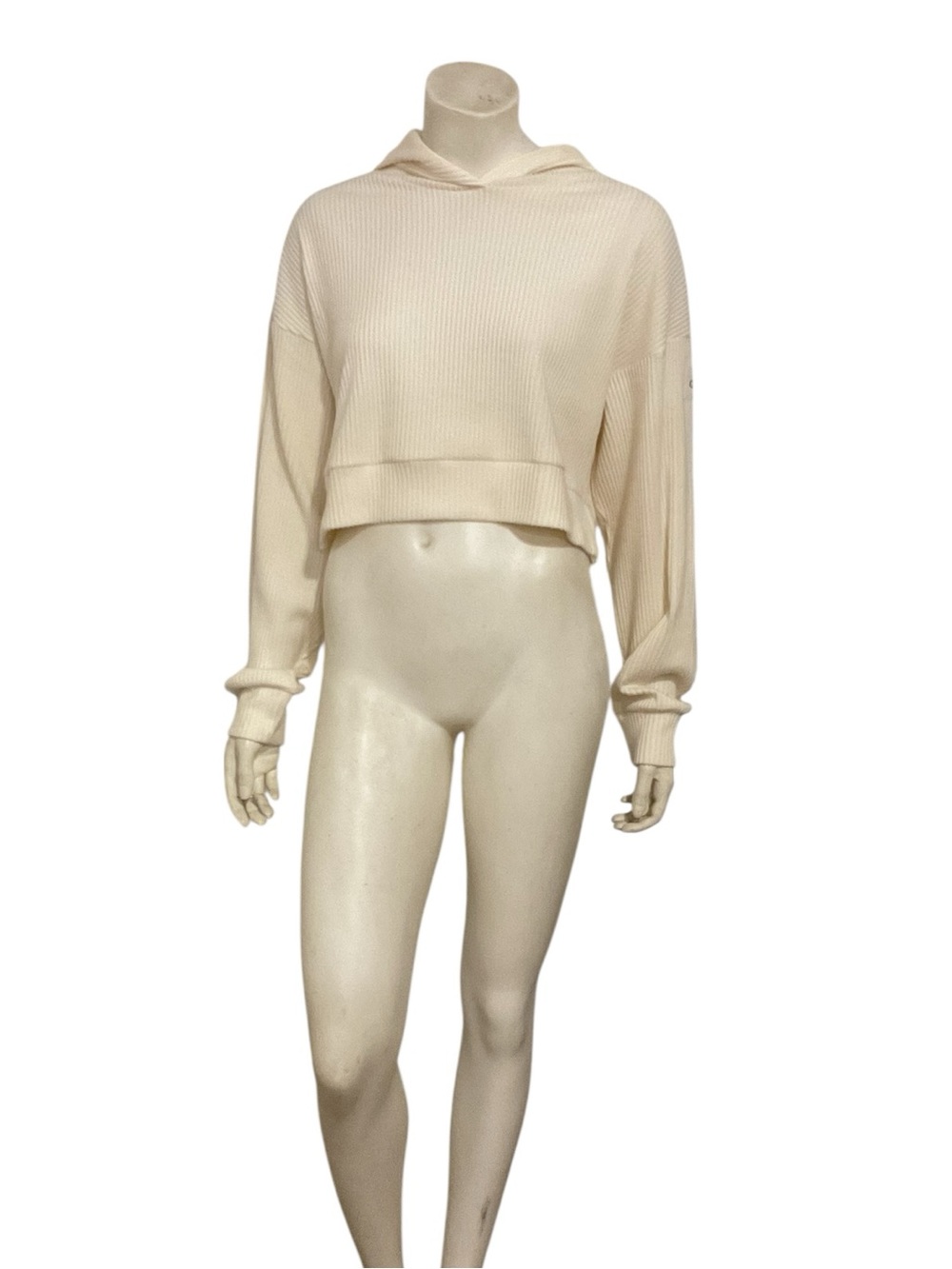 Alo Yoga Woman’s Cream White Hoodie
